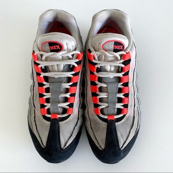 NIKE AIR MAX 95 SOLAR RED Size 8 - Picture 1 of 10